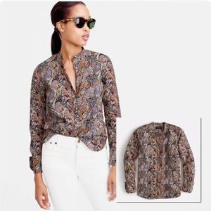 Liberty for Jcrew. Blouse Size 2. EUC.